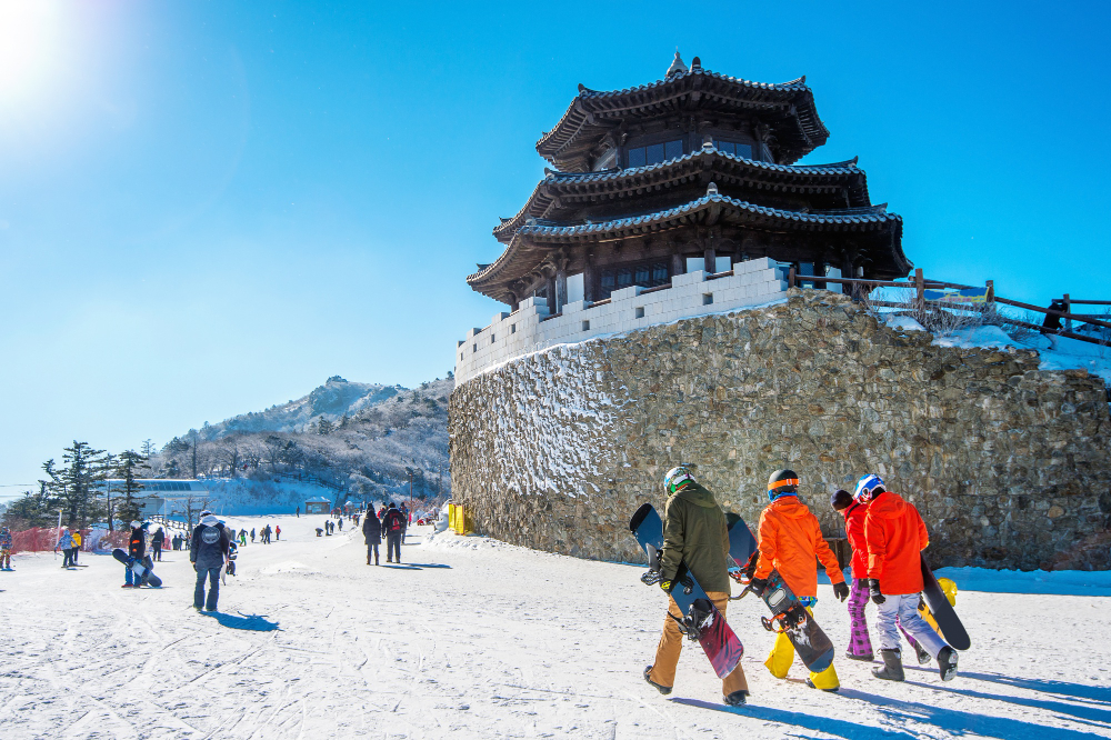 Winter in South Korea